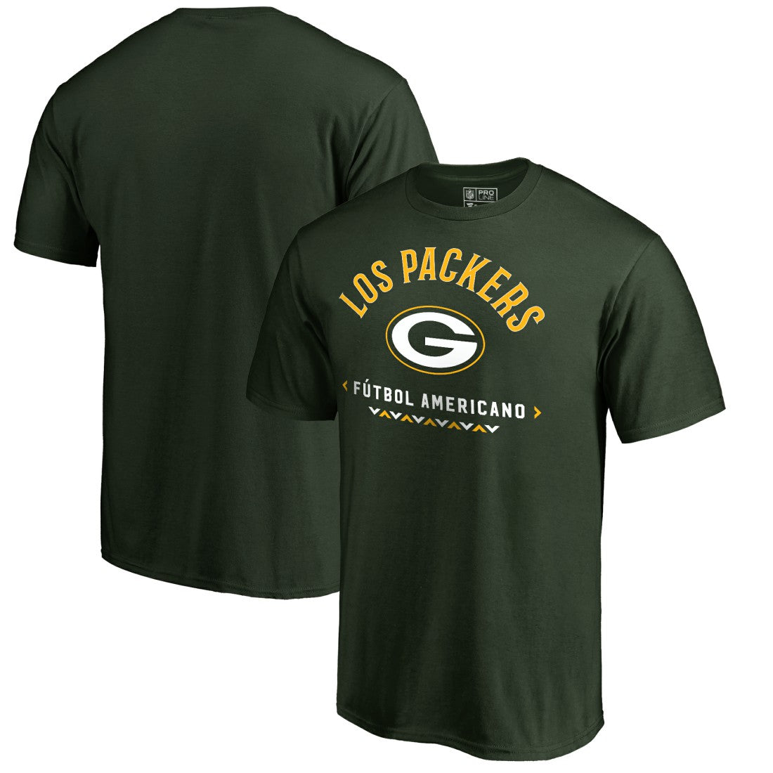 Green Bay Packers Futbol Americano T-Shirt Green | NFL