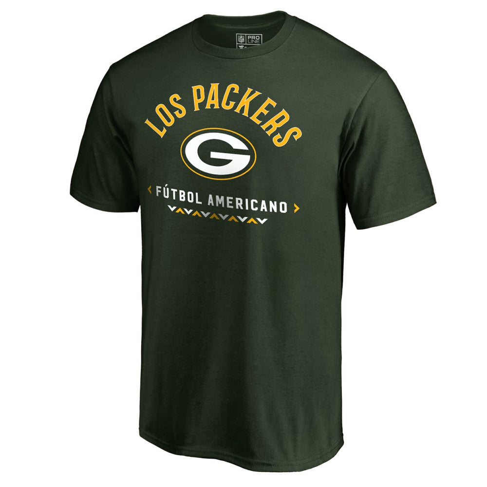 Green Bay Packers Futbol Americano T-Shirt Green | NFL