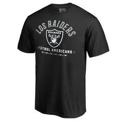 Las Vegas Raiders Futbol Americano T-Shirt Black | NFL