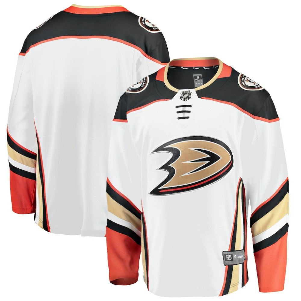 Anaheim Ducks Fanatics Breakaway Away Jersey - White - NHL