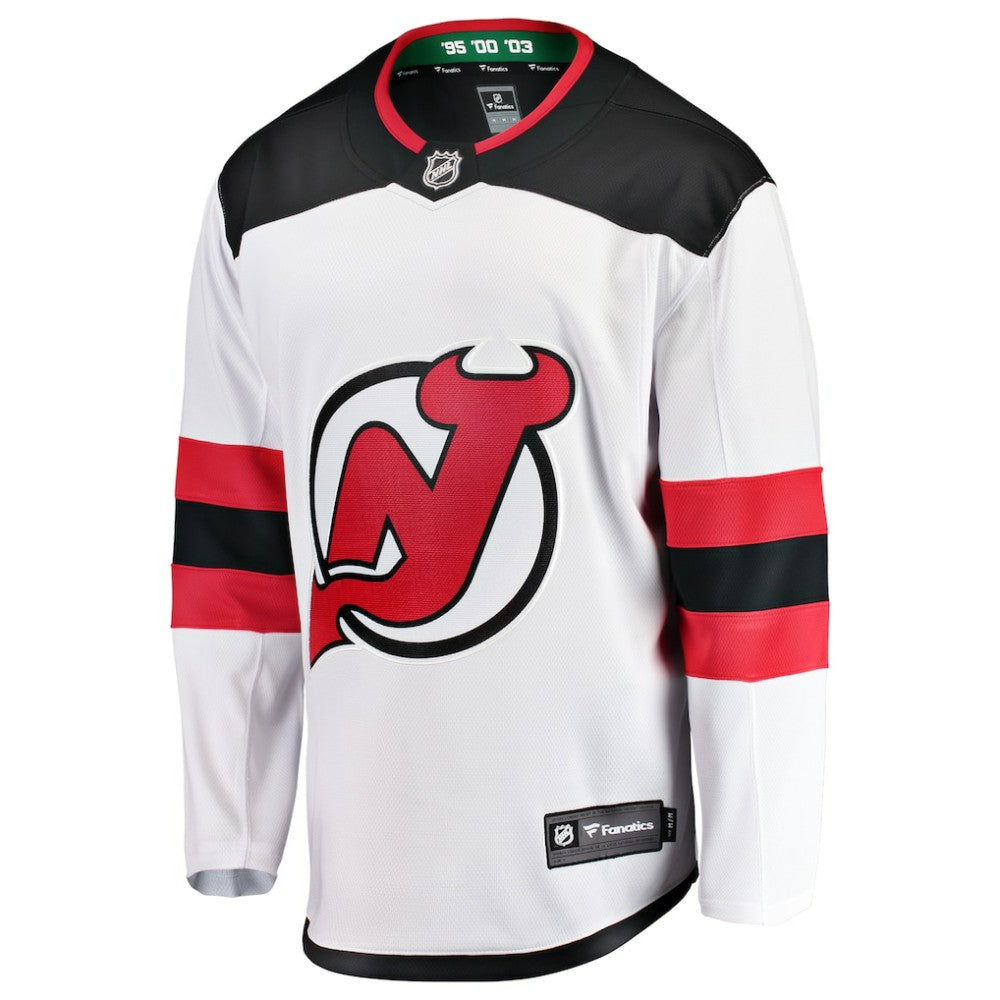 New Jersey Devils Fanatics Breakaway Away Jersey - White - NHL