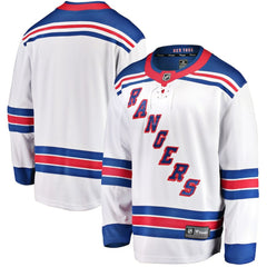 New York Rangers Fanatics Breakaway Away Jersey - White - NHL