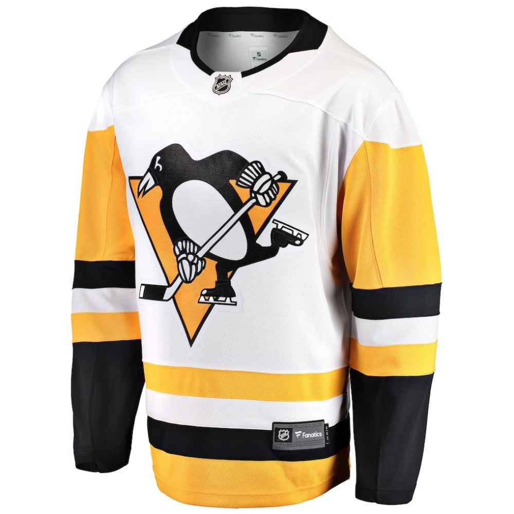Pittsburgh Penguins Fanatics Away Breakaway Jersey - White - NHL