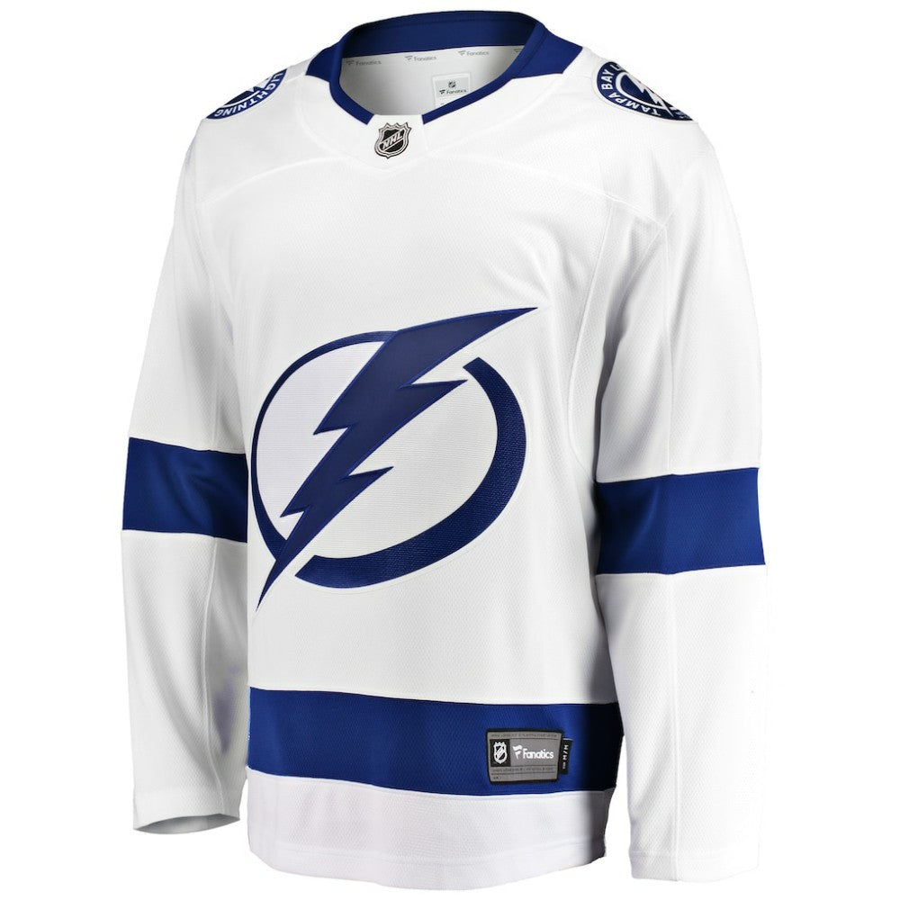 Tampa Bay Lightning Fanatics Breakaway Away Jersey - White - NHL