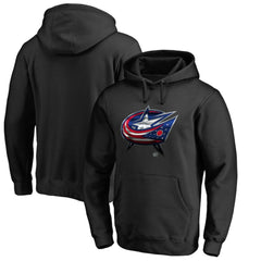 Columbus Blue Jackets Midnight Mascot Pullover Hoodie - Black - NHL
