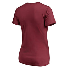 Arizona Cardinals Women's Victory Script V-Neck T-Shirt Cardinal | NFL