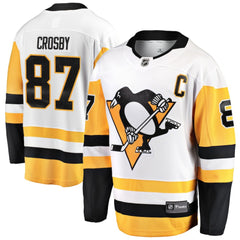 Sidney Crosby Pittsburgh Penguins Fanatics Breakaway Jersey - White - NHL