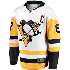 Sidney Crosby Pittsburgh Penguins Fanatics Breakaway Jersey - White - NHL