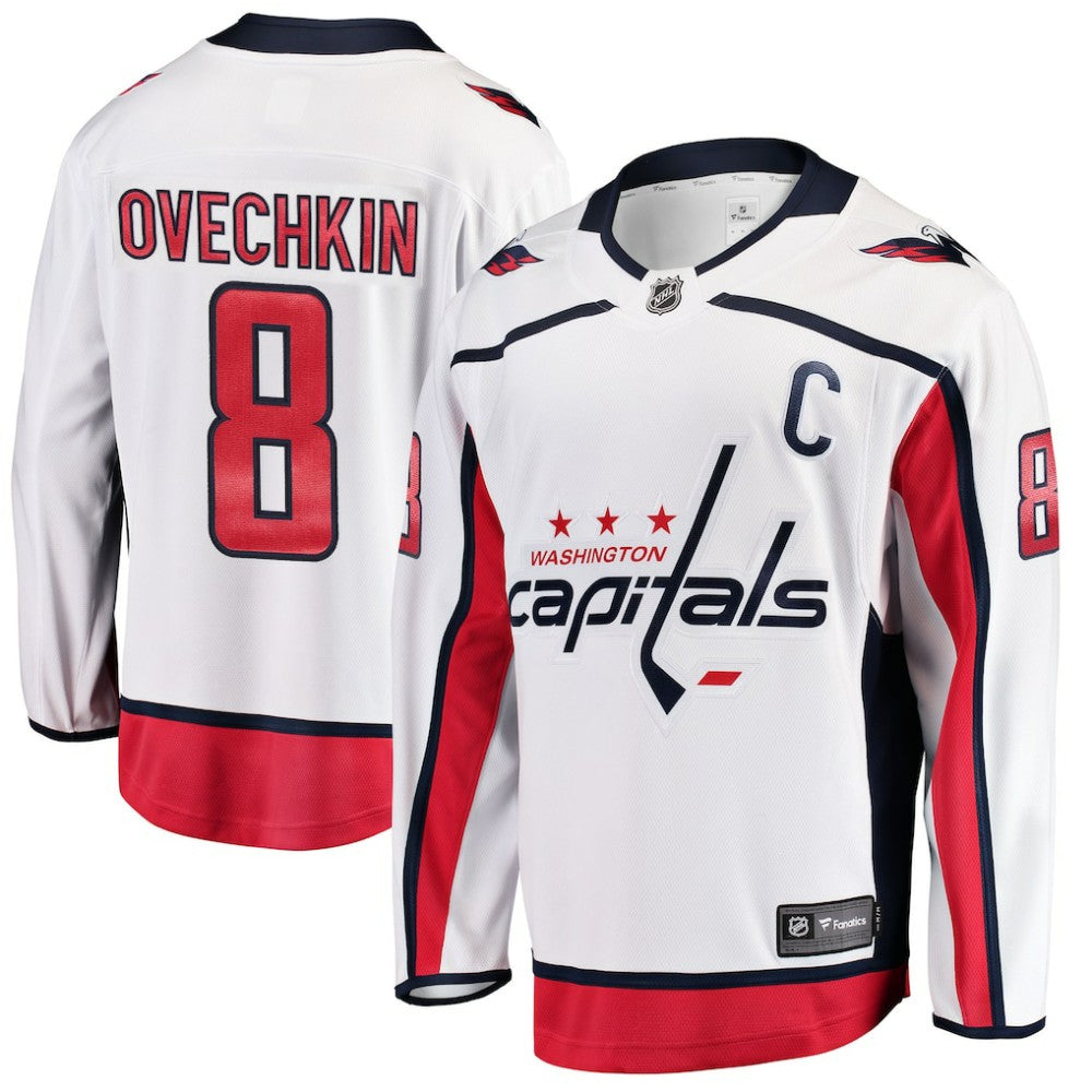 Alexander Ovechkin Washington Capitals Fanatics Breakaway Jersey - White - NHL