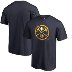 Denver Nuggets Splatter Logo T-Shirt Navy - NBA