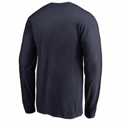 Minnesota Timberwolves Splatter Logo Long Sleeve T-Shirt Navy - NBA