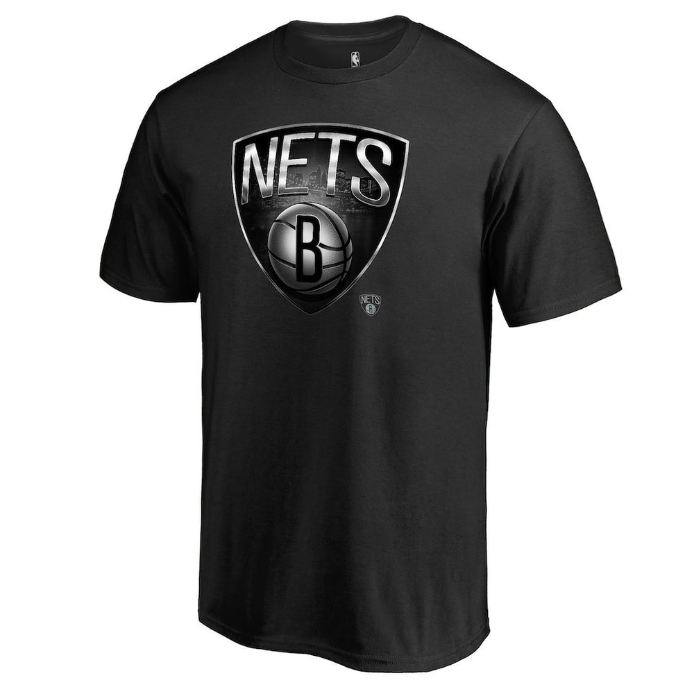 Brooklyn Nets Midnight Mascot T-Shirt Black - NBA