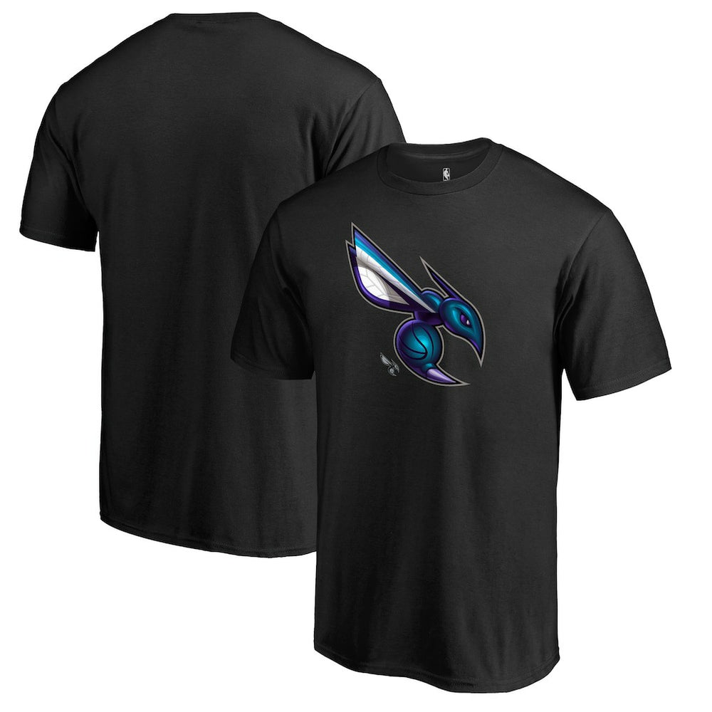 Charlotte Hornets Midnight Mascot T-Shirt Black - NBA