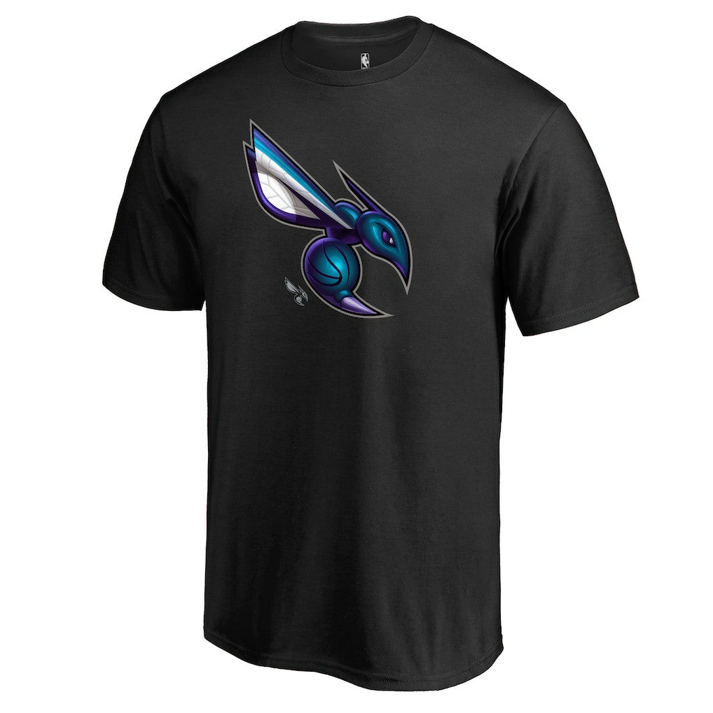 Charlotte Hornets Midnight Mascot T-Shirt Black - NBA