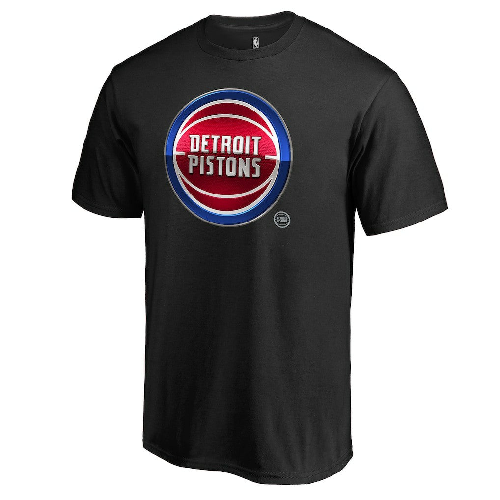 Detroit Pistons Midnight Mascot T-Shirt Black - NBA