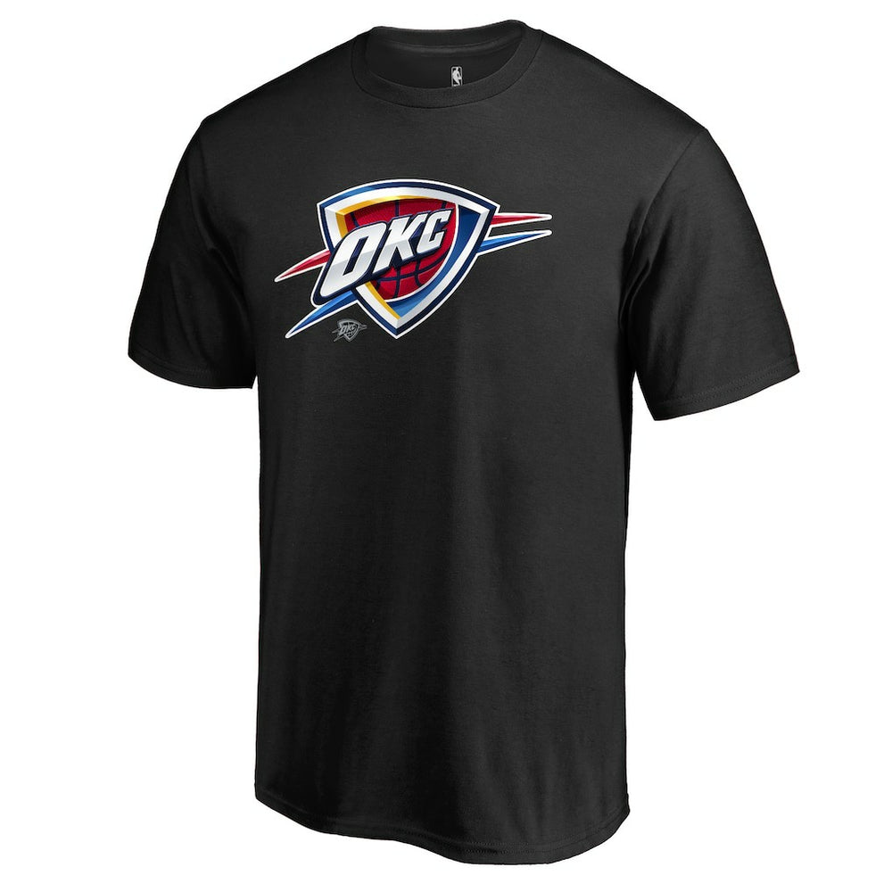 Oklahoma City Thunder Midnight Mascot T-Shirt Black - NBA