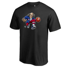 Philadelphia 76ers Midnight Mascot 2 T-Shirt Black - NBA