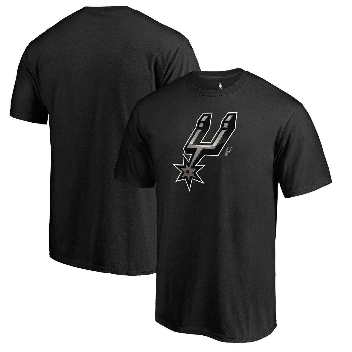 San Antonio Spurs Midnight Mascot T-Shirt Black - NBA