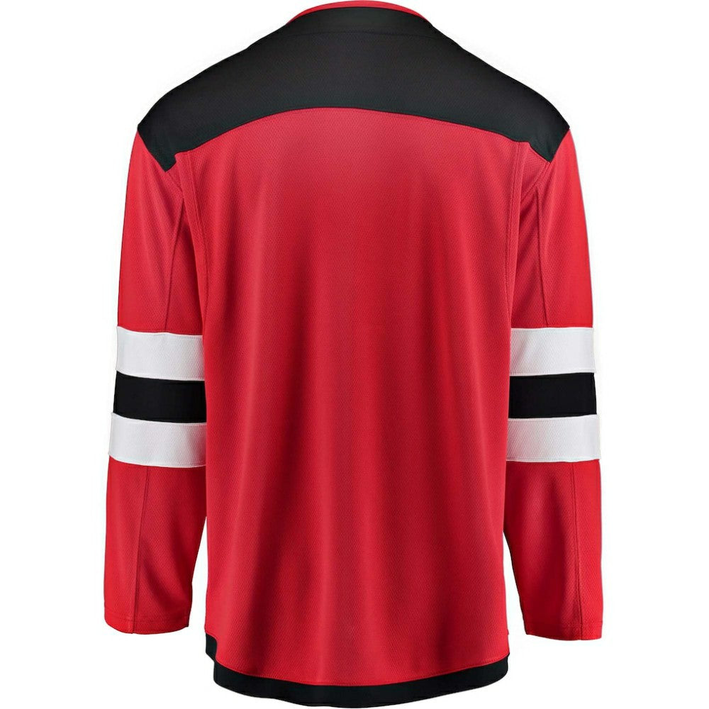 New Jersey Devils Fanatics Youth Breakaway Home Jersey - Red - NHL