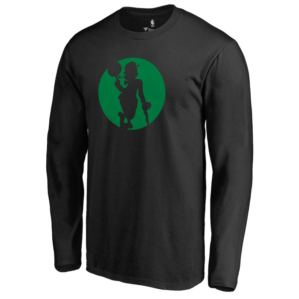 Boston Celtics Alternate Logo Long Sleeve T-Shirt Black - NBA