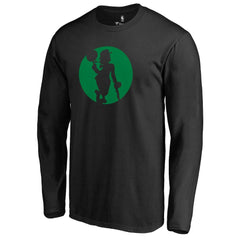 Boston Celtics Alternate Logo Long Sleeve T-Shirt Black - NBA
