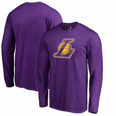 Los Angeles Lakers Alternate Logo Long Sleeve T-Shirt Purple - NBA