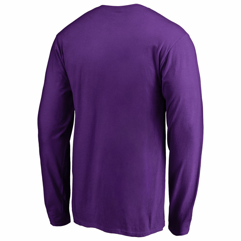Los Angeles Lakers Alternate Logo Long Sleeve T-Shirt Purple - NBA
