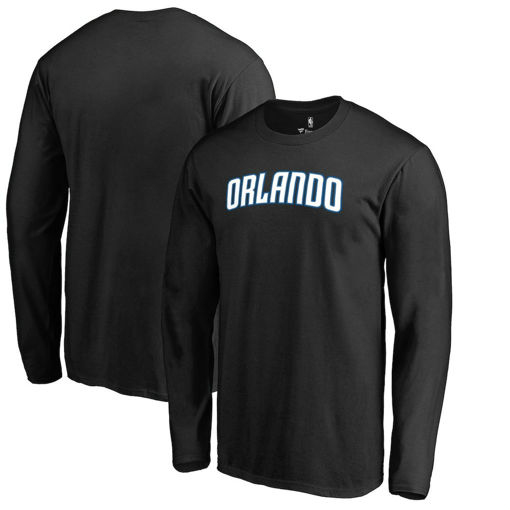 Orlando Magic Alternate Logo Long Sleeve T-Shirt Black - NBA