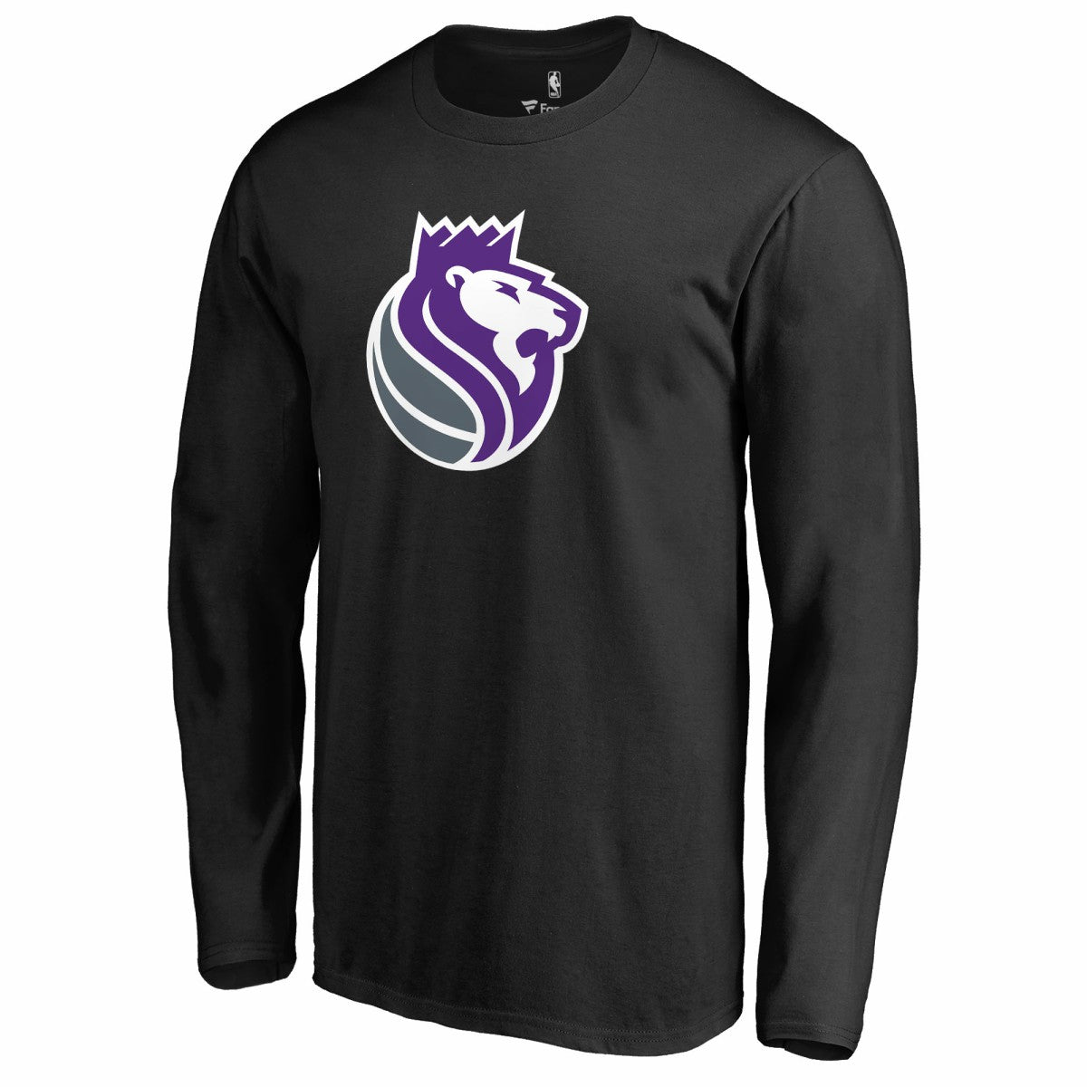 Sacramento Kings Alternate Logo Long Sleeve T-Shirt Black - NBA