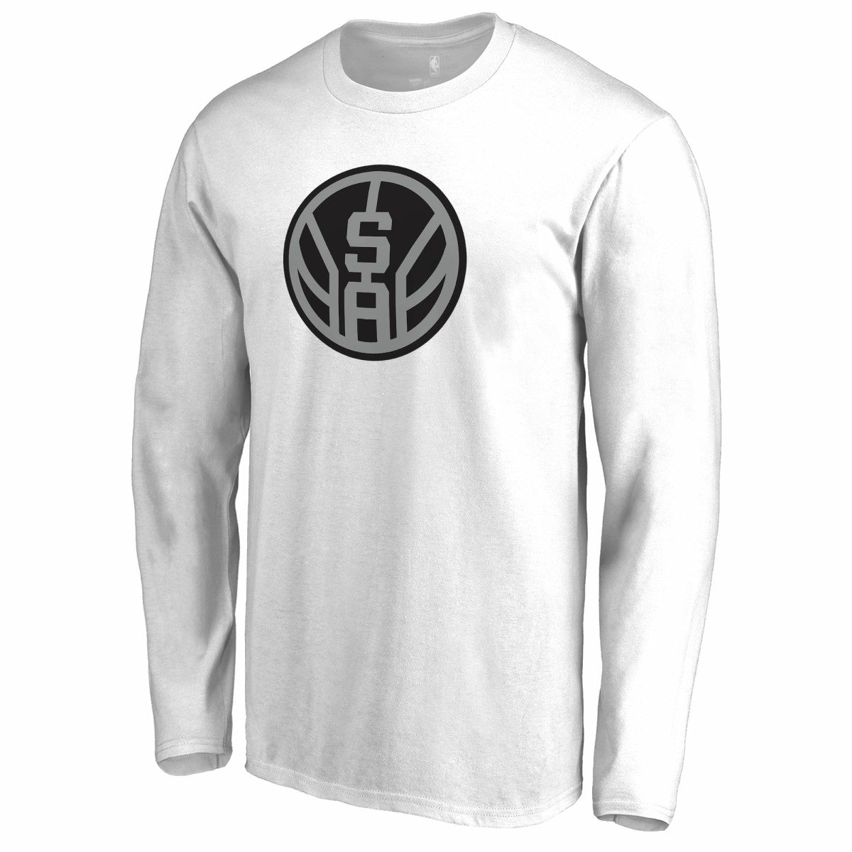 San Antonio Spurs Alternate Logo Long Sleeve T-Shirt White - NBA