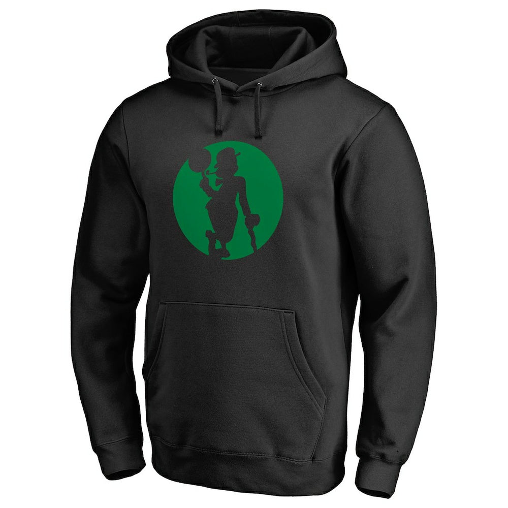 Boston Celtics Alternate Logo Pullover Hoodie Black - NBA
