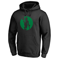Boston Celtics Alternate Logo Pullover Hoodie Black - NBA