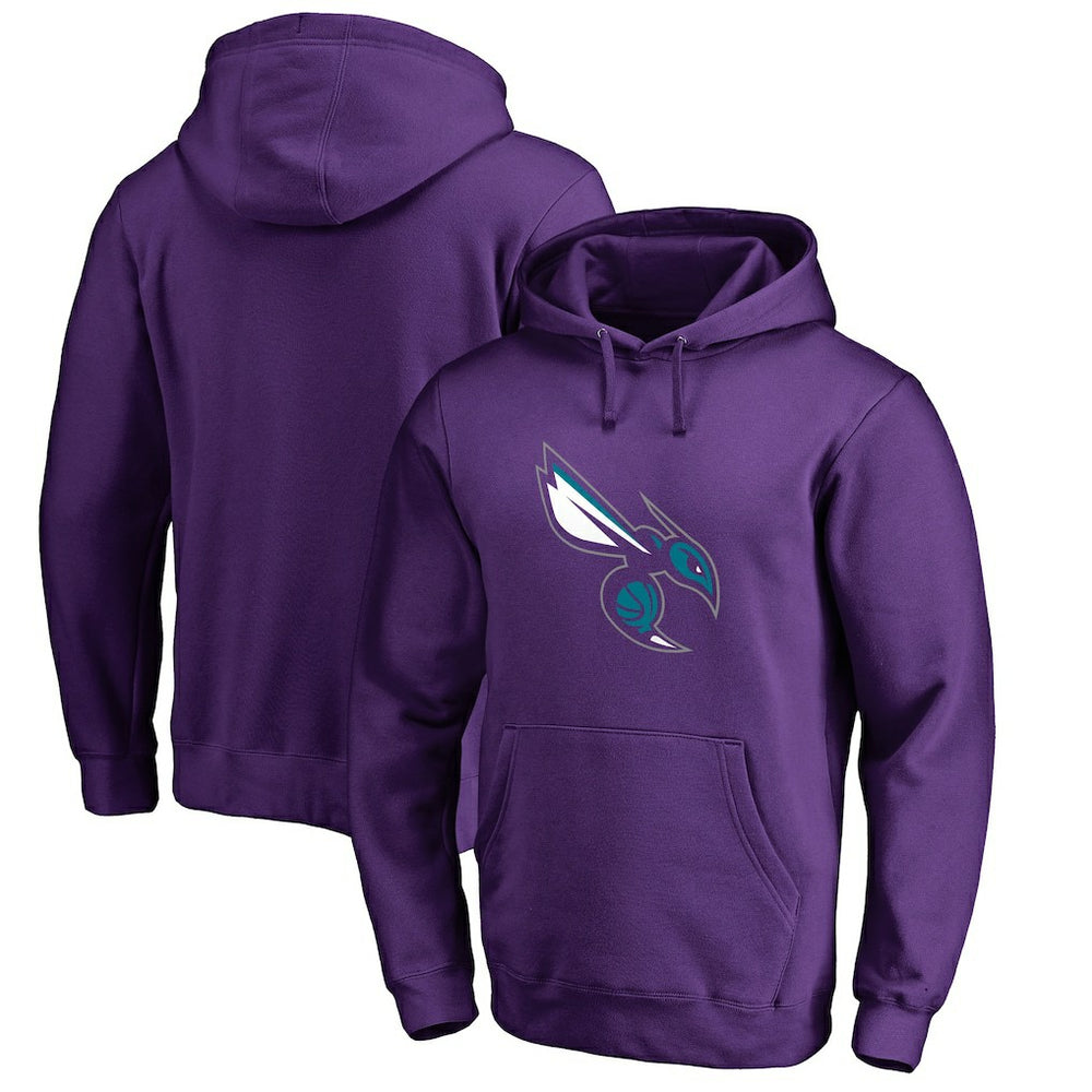 Charlotte Hornets Alternate Logo Pullover Hoodie Purple - NBA