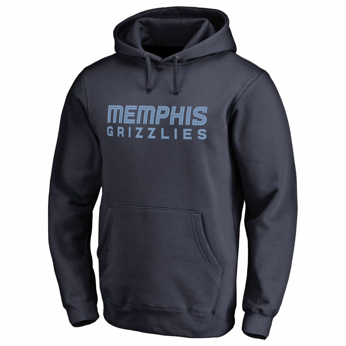 Memphis Grizzlies Wordmark Pullover Hoodie Navy - NBA