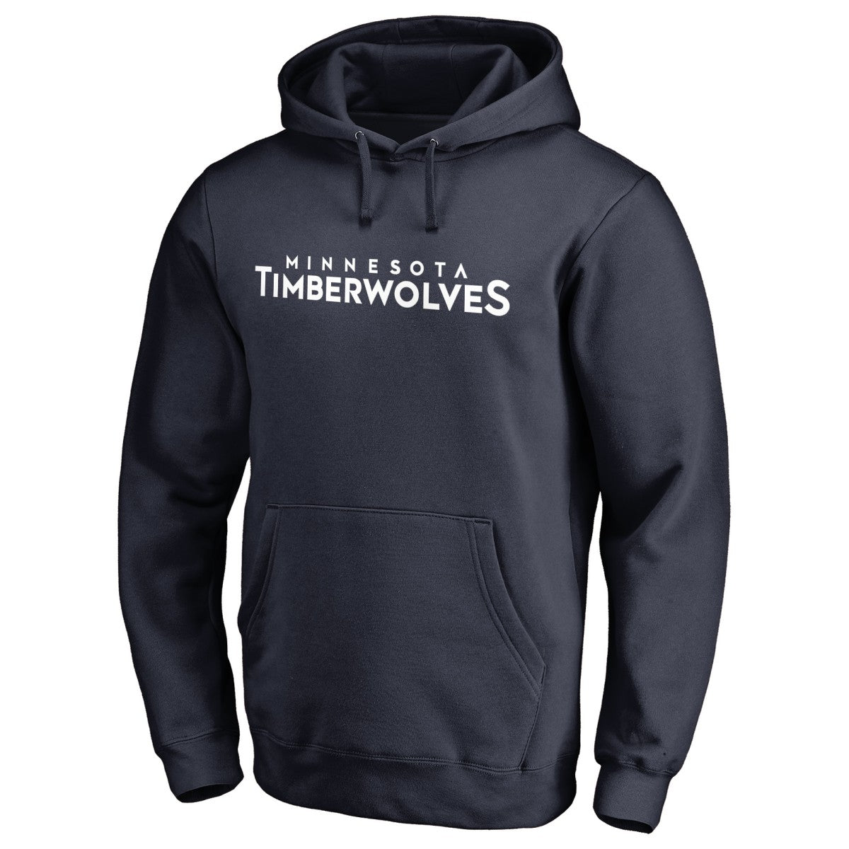 Minnesota Timberwolves Wordmark Pullover Hoodie Navy - NBA