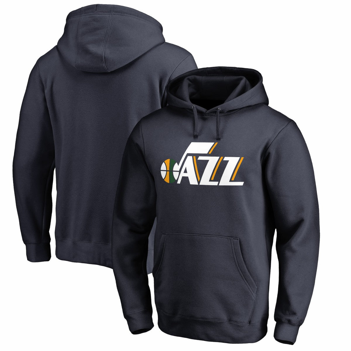 Utah Jazz Wordmark Pullover Hoodie Navy - NBA