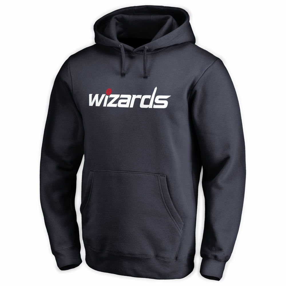 Washington Wizards Wordmark Pullover Hoodie Navy - NBA