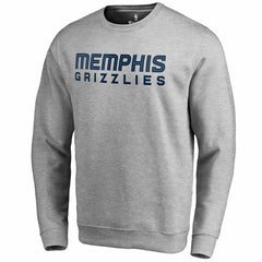 Memphis Grizzlies Wordmark Pullover Sweatshirt Heathered Gray - NBA