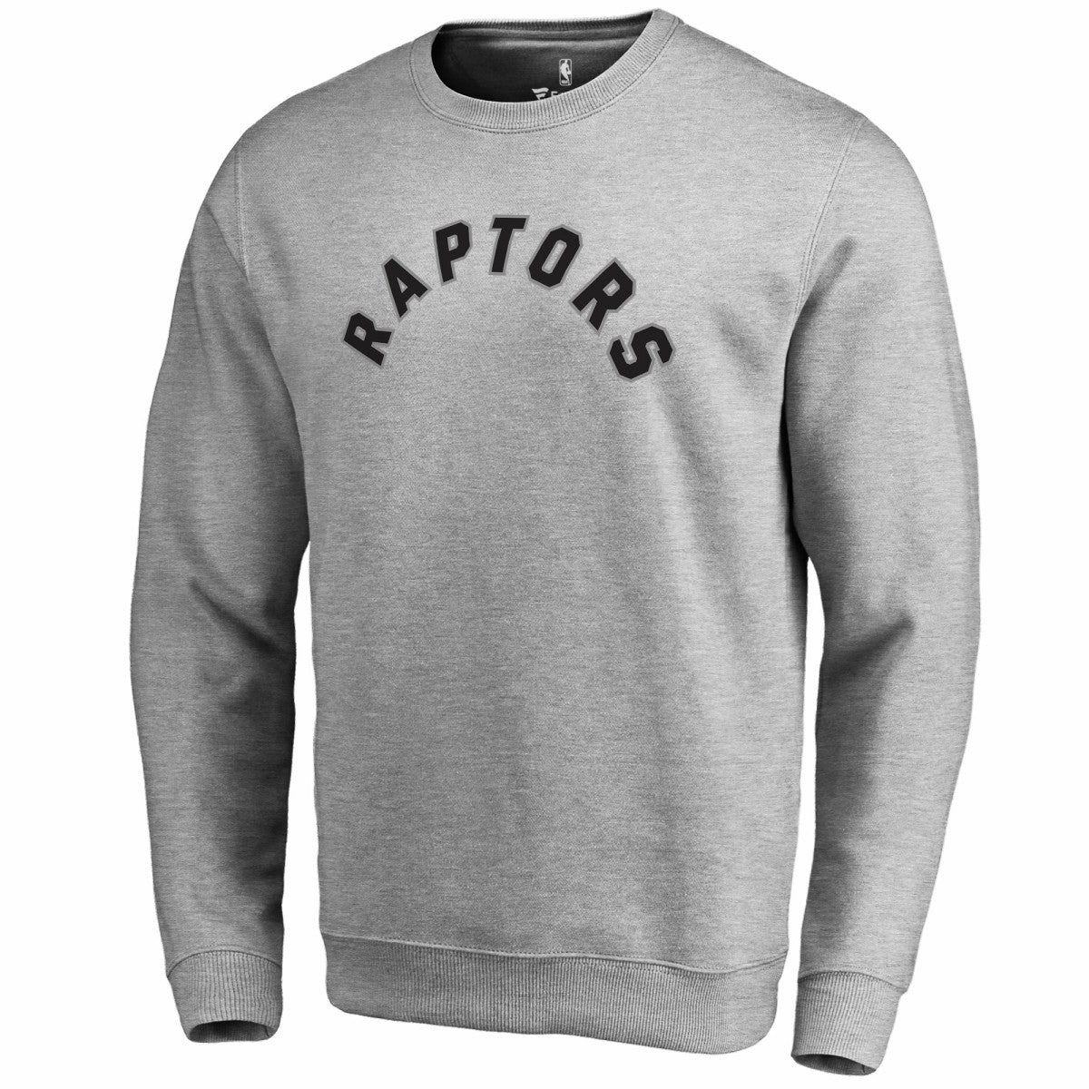 Toronto Raptors Wordmark Pullover Sweatshirt Heathered Gray - NBA