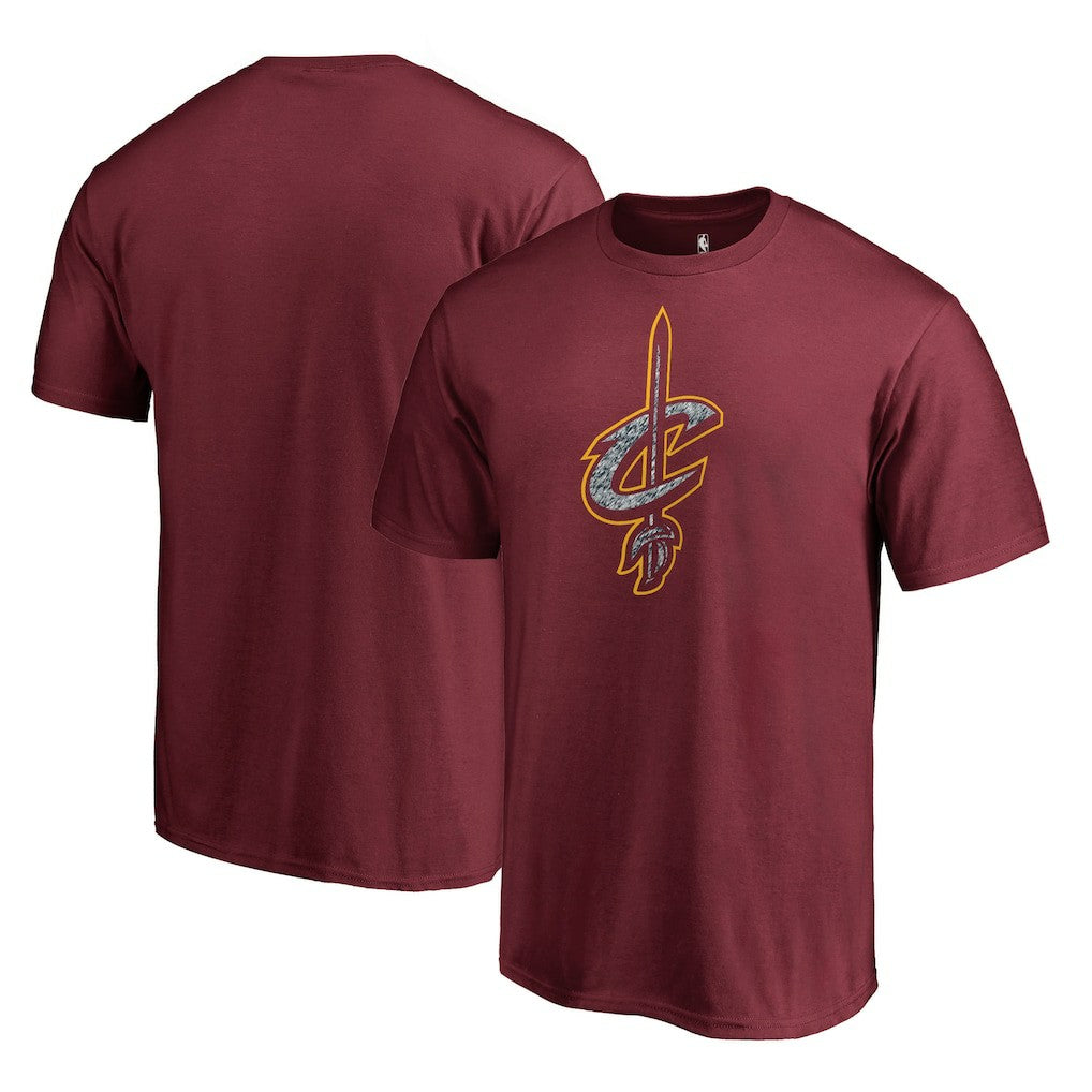 Cleveland Cavaliers Static Logo T-Shirt Wine - NBA