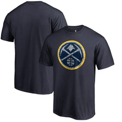 Denver Nuggets Static Logo T-Shirt Navy - NBA