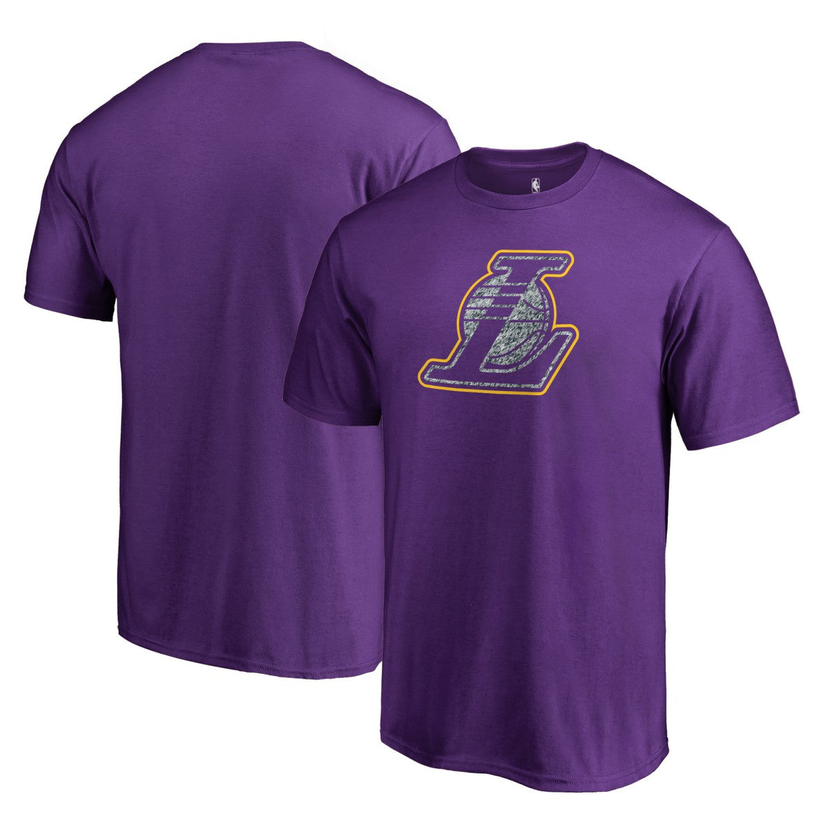 Los Angeles Lakers Static Logo T-Shirt Purple - NBA