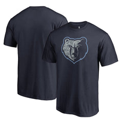 Memphis Grizzlies Static Logo T-Shirt Navy - NBA