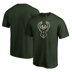 Milwaukee Bucks Static Logo T-Shirt Green - NBA