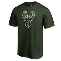 Milwaukee Bucks Static Logo T-Shirt Green - NBA