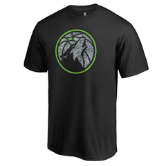 Minnesota Timberwolves Static Logo T-Shirt Black - NBA