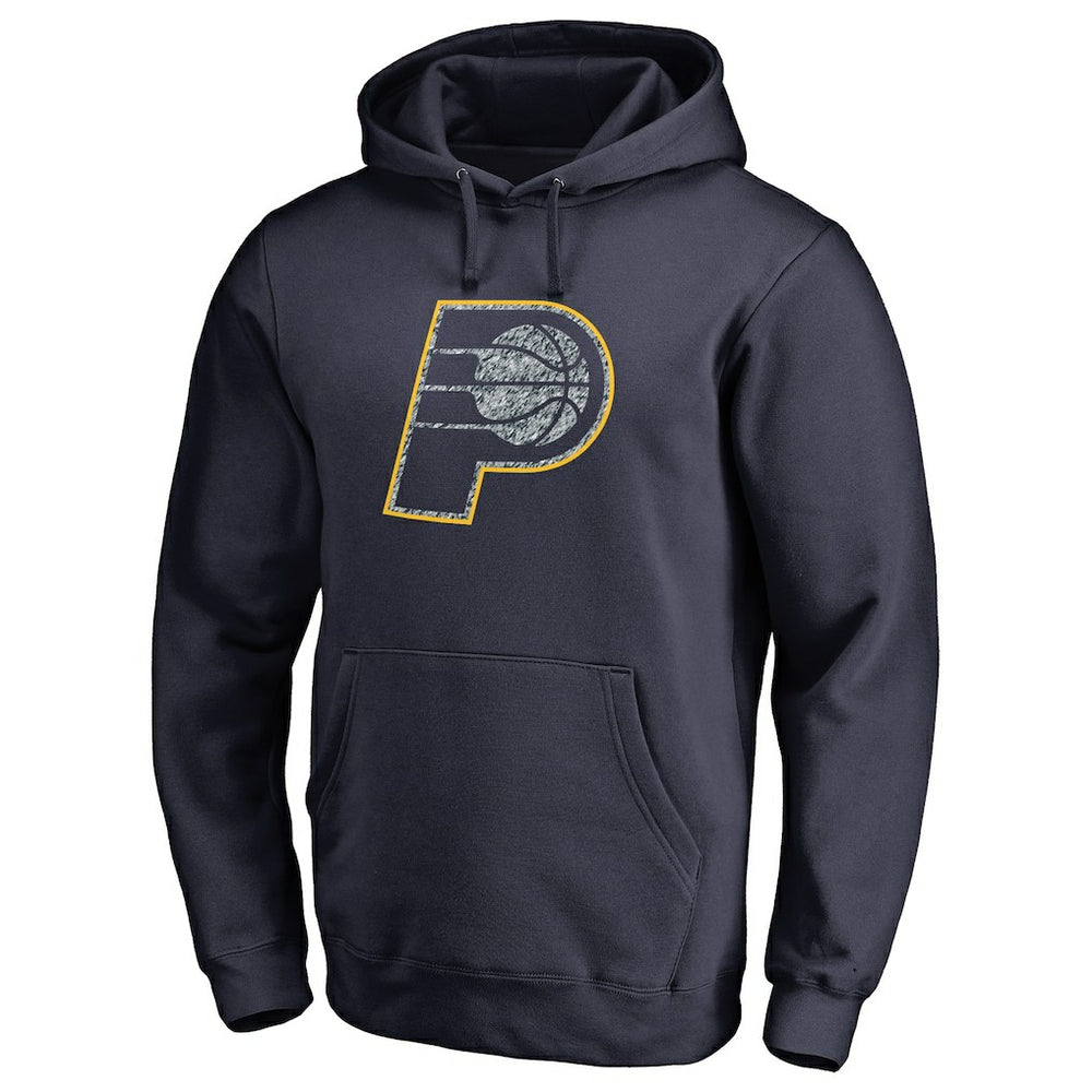 Indiana Pacers Static Logo Pullover Hoodie Navy - NBA