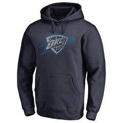 Oklahoma City Thunder Static Logo Pullover Hoodie Navy - NBA