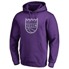 Sacramento Kings Static Logo Pullover Hoodie Purple - NBA
