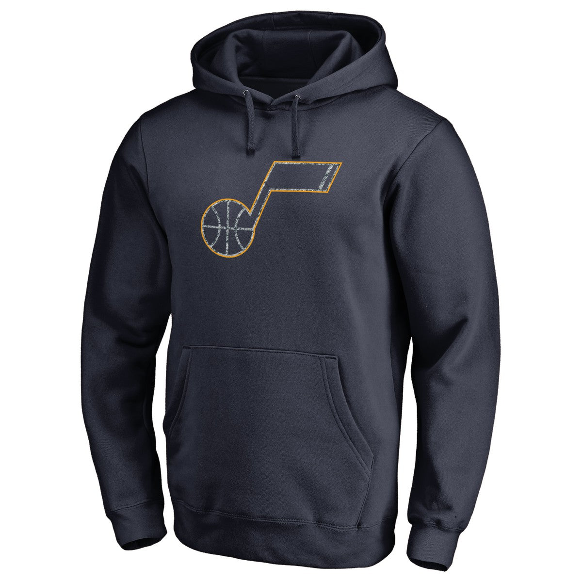 Utah Jazz Static Logo Pullover Hoodie Navy - NBA